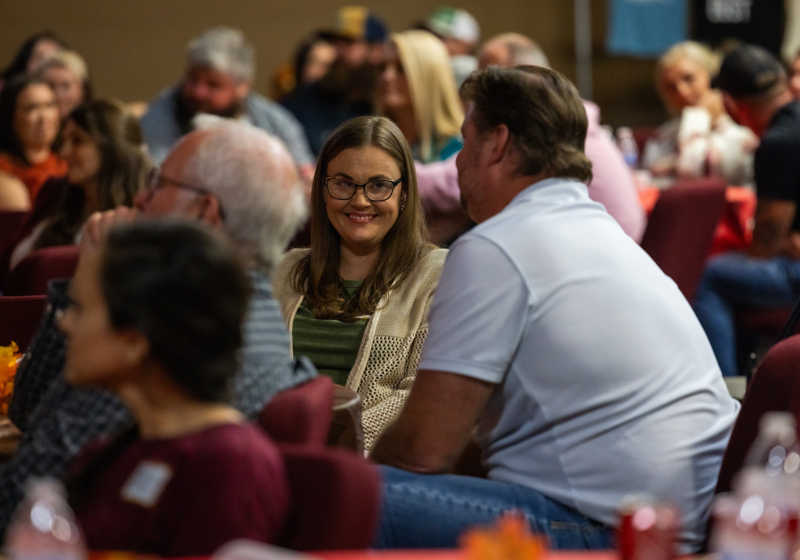 Couples at a marriage event